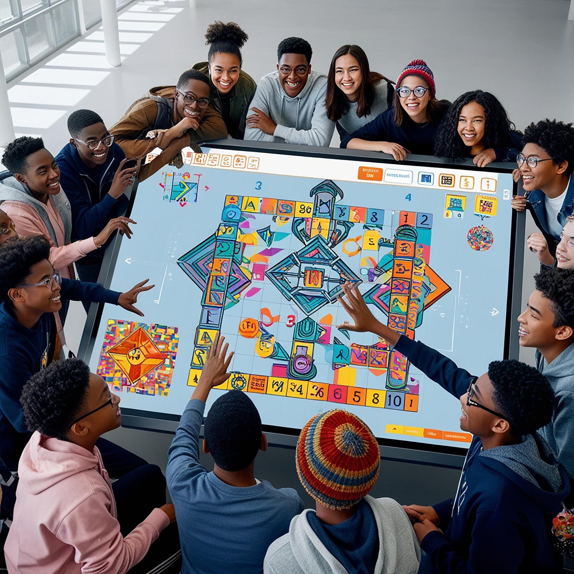 Acara game edukasi untuk sekolah atau kampus